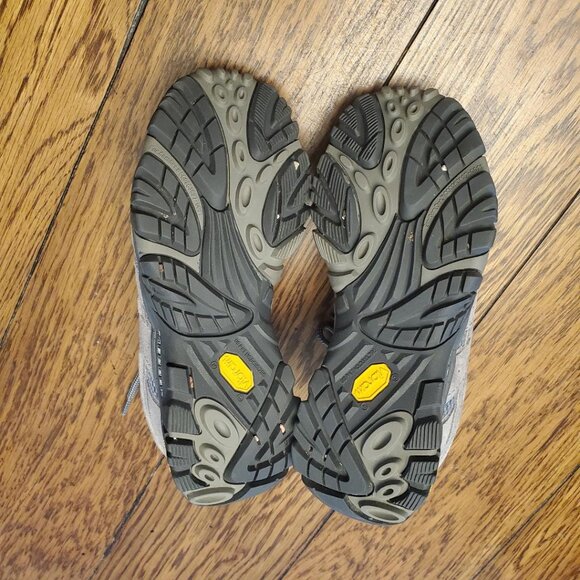 Women's Merrell Hiking Shoe.  Size 7, Blue/Gray, Vibram Sole, Lace up. - Picture 7 of 8